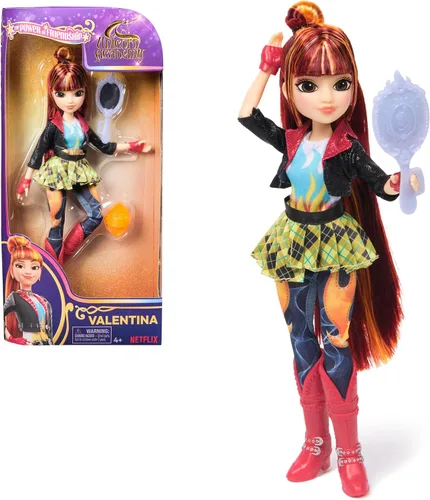 Miniatura 11 de Unicorn Academy, Muñeca Ava Power of Friendship con figura de peluche y 7 modas, 9.5 pulgadas, muñecas y juguetes de unicornio, regalos y rellenos