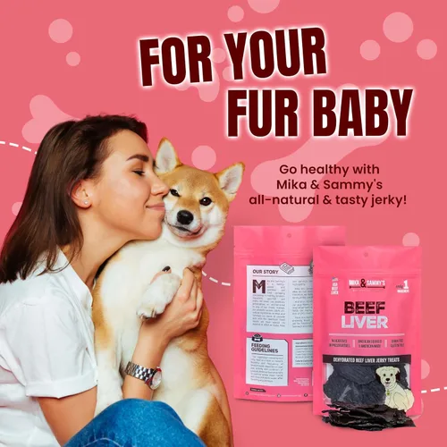 Miniatura 2 de Mika & Sammy's Gourmet - Golosinas para perros de hígado de res hechas en los Estados Unidos (Hígado de res de 12 onzas)