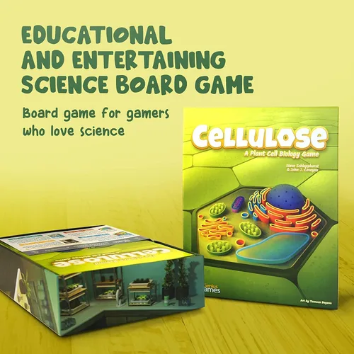 Miniatura 5 de Celulosa: un juego de biología celular vegetal Mensa recomienda un juego estratégico y entretenido para aprender fotosíntesis, ADN y bioquímica
