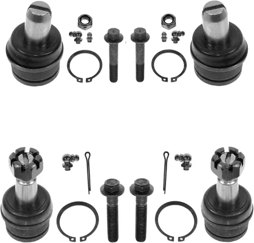 Miniatura 133 de TRQ Juego de juntas esféricas delanteras superior e inferior para lado del conductor y del pasajero Compatible con Acura TL 2009-2014 Acura TSX