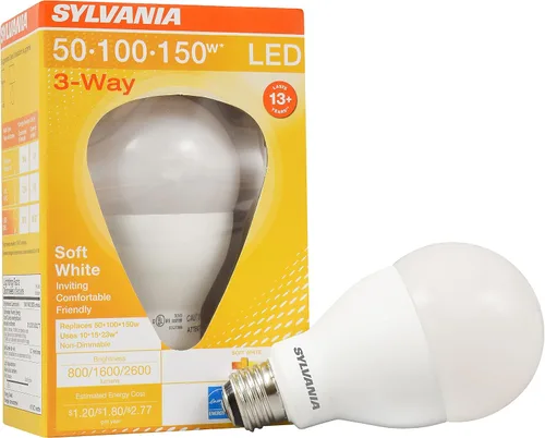 Miniatura 7 de Sylvania - Bombilla LED A21, 23 W, equivalente a 150 W, regulable, 2600 lúmenes, 2700 K, blanco suave, 1 paquete (79714)