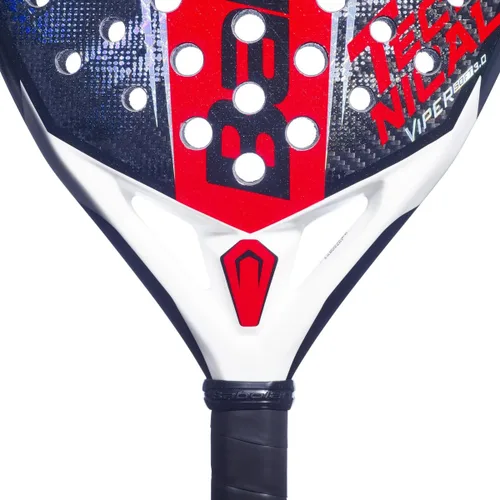 Miniatura 4 de Babolat Technical Viper Soft 3.0 - Pala de pádel (rojo/negro)