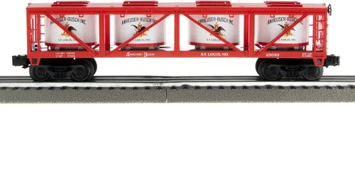 Miniatura 14 de Lionel Anheuser Busch Budweiser - Juego de tren eléctrico de calibre O Bluetooth 5.0 con control remoto, control de voz, luces, sonidos y humo, a