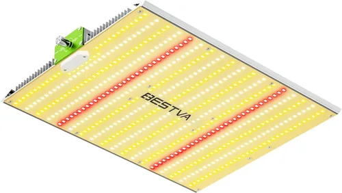 BESTVA BP1000 Lámpara LED regulable, lámpara de plantas de espectro completo para inicio de semillas en interiores, plántulas, vegetales y plantas