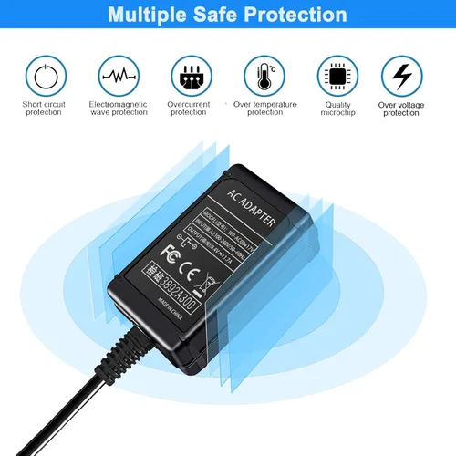 Miniatura 5 de AC-L200 para Sony Handycam Camcorder Charger DCR-SX40 DCR-SX44 DCR-SR45 DCR-SR47 DCR-SX63 DCR-SX65 DCR-SX85 DCR-DVD105 DVD108 DVD610 DCR-SR62