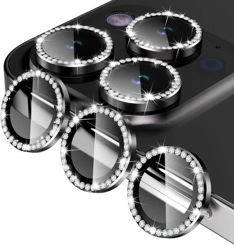 Miniatura 27 de Jeluse Protector de lente de cámara para iPhone 17 Pro Max/17 Pro/16 Pro Max/16 Pro/15 Pro Max/15 Pro/14 Pro Max/14 Pro, kit de alineación