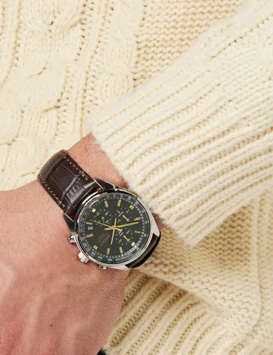 Miniatura 2 de SSB385P1 Seiko cronógrafo para hombre analógico verde casual cuarzo Seiko