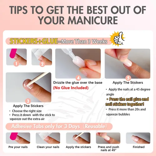 Miniatura 6 de KQueenest Uñas postizas largas a presión con diseño de ojo de gato, cuadradas, medianas, color rojo oscuro con purpurina, ataúd, uñas acrílicas a