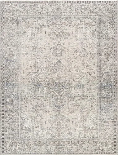 Miniatura 6 de Livabliss x Becki Owens Margot Medallion - Alfombra de área, 7 pies 10 pulgadas x 10 pies, color gris claro