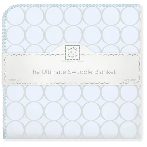 Miniatura 8 de SwaddleDesigns SD-356B - Manta de recepción grande, lo último para bebés, niños, niñas, franela de algodón más suave de Estados Unidos, el mejor