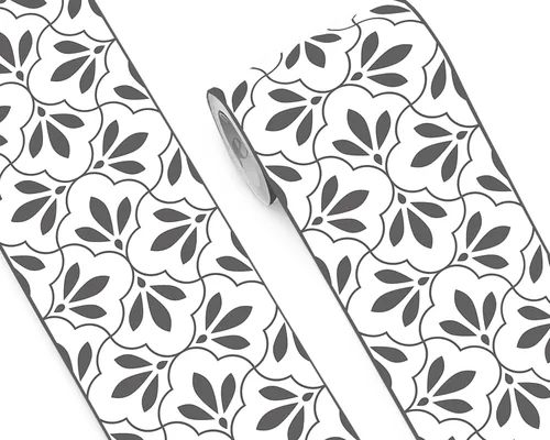 Miniatura 30 de FLFK Adhesivos de Azulejos de Borde de Pared Despegar y Pegar Papel Tapiz de Borde para Salpicadero de Cocina Baño Cuarto de Ducha, 4"x240