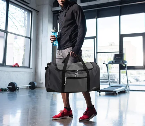 Miniatura 6 de Bolsas de lona ligeras para hombres y mujeres para viajar, el gimnasio y como bolsa de equipo deportivoorganizador