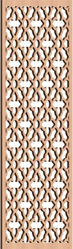 Miniatura 134 de Madison Paneles de pared decorativos de madera con calado, 9 3/8 pulgadas de ancho x 24 3/8 pulgadas de alto x 3/8 de alto, roble rojo rojo (Red Oak)