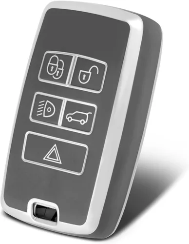 Miniatura 12 de Funda de silicona suave de alta calidad para llavero Land Rover, llavero resistente con funda compatible con Jaguar Land Rover Range Evoque Velar