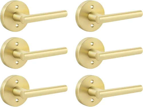 Miniatura 37 de Goldenwarm - Paquete de 1 picaporte negro inactivo de una sola cara, con tirador de puerta de extracción mate, resistente, para armario o despensa