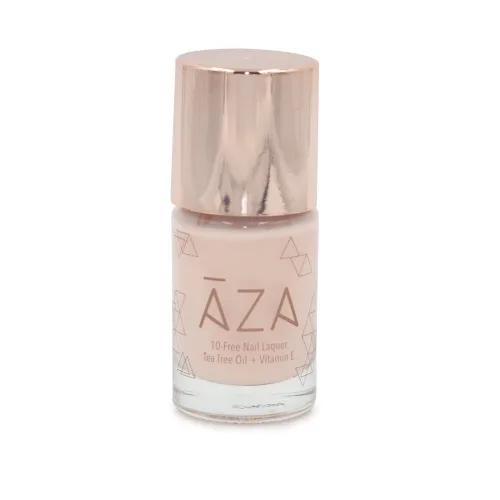 AZA Esmalte de uñas, vegano, sin 10, libre de crueldad, no tóxico, resistente a las astillas, secado rápido, similar al gel, rosa beige