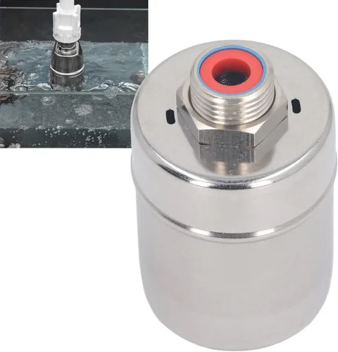 Miniatura 2 de Stainless Steel Auto Shut Off Floating Valve for Water Tank Level Control, Compact and Practical Float Valve for Water Tanks, Pools, and More