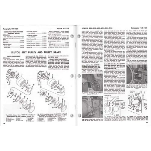 Miniatura 2 de RAParts JD-16 - Manual de taller para tractor John Deere 520 530 620 630 720 730