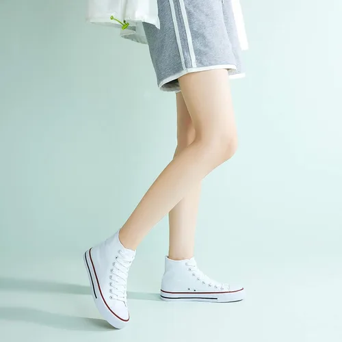 Miniatura 5 de Zapatos deportivos de lona para mujer clásicos modernos con cordones