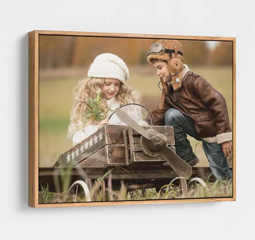 Miniatura 13 de Impresiones en lienzo personalizadas: foto sobre lienzo (lienzo enmarcado, 12 x 16) Transforma tus fotos en impresionantes arte de pared enmarcado
