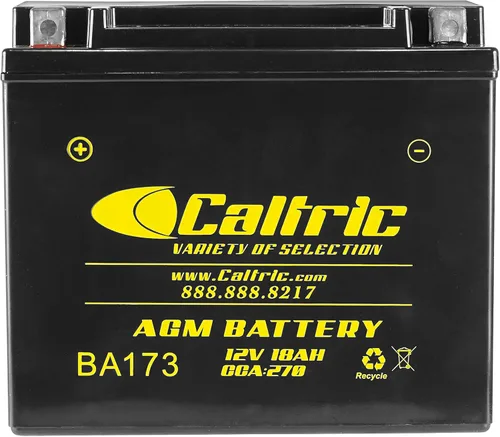Miniatura 5 de Caltric Agm - Batería compatible con Arctic Cat T500 2008 / T570 2008 2009 2010 2011 2012 2013 2014