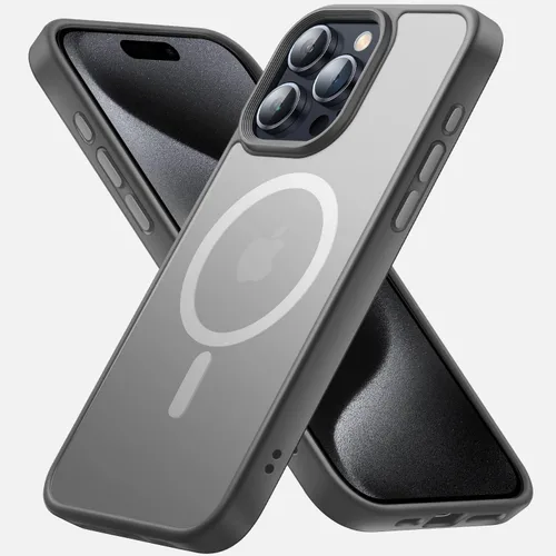 Miniatura 9 de Funda magnética diseñada para iPhone 11 Pro Max, [probada en caídas de grado militar] [compatible con MagSafe] Funda protectora delgada translúcida