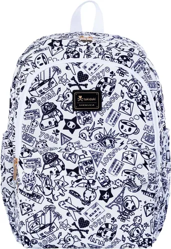 Miniatura 9 de Tokidoki Mochila con llavero Unicorno linda mochila de viaje para laptop para mujer, bolsa casual, mochila ligera, mochila de día