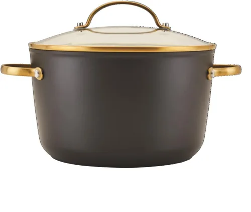 Miniatura 12 de Farberware - Juego de ollas y sartenes de cerámica antiadherente forjada para inducción con tapas y herramientas de cocina de cocina - Apto
