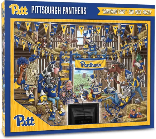Miniatura 51 de YouTheFan NCAA Barnyard Fans - Rompecabezas de 500 piezas