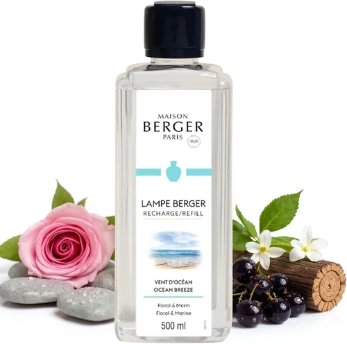 MAISON BERGER - Brisa del Océano - Repuesto de fragancia Lampe Berger para difusor de aceite de fragancia del hogar - 16.9 onzas líquidas / 500