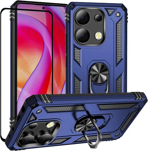 Miniatura 41 de Funda para Xiaomi redmi Note 12 Pro Plus 5G con protector de pantalla, soporte delgado protección militar a prueba de golpes Armor Defender Funda
