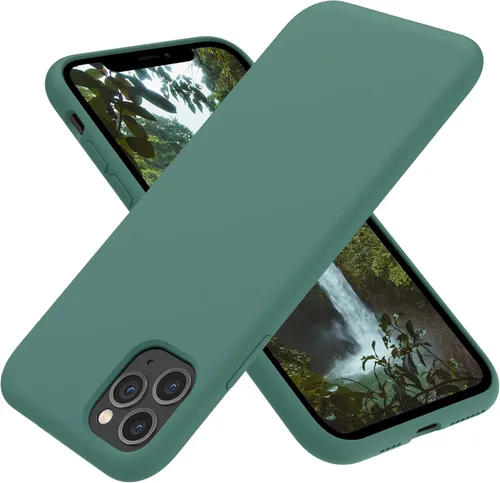 Miniatura 239 de OTOFLY Funda para iPhone 11, funda para teléfono 11, delgada, a prueba de golpes, antihuellas, forro de microfibra antiarañazos, funda protectora