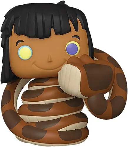 Miniatura 2 de Funko Pop! The Jungle Book: Mowgli con figura de vinilo Kaa – Edición especial exclusiva