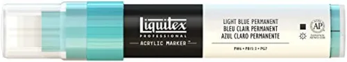 Miniatura 49 de Rotuladores de pintura Liquitex Professional, de punta ancha, Verde fosforescente, 8mm Verde fluorescente