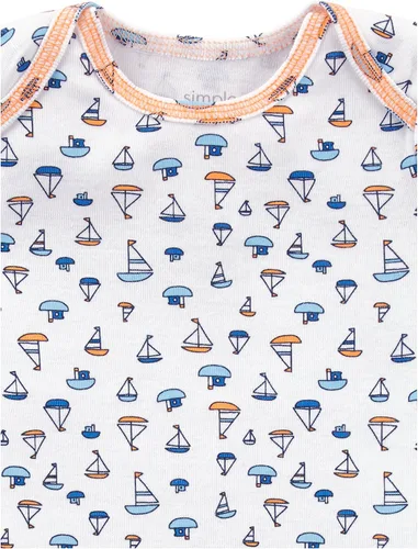 Miniatura 2 de Simple Joys by Carter's Body unisex de manga larga para bebés