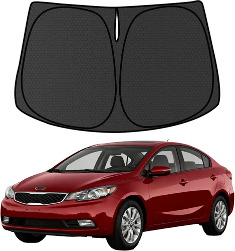 Miniatura 118 de Civic - Parasol para parabrisas Honda Civic 2022-2024 2025 (no para Honda 2022 Sport), visera frontal gruesa plegable 1:1, mantiene tu automóvil más