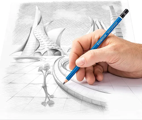 Miniatura 4 de Lápiz 8B Staedtler Mars Lumograph. 12 Cada uno