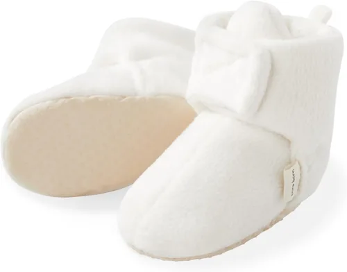 Miniatura 4 de pureborn Botines de invierno para bebé, de forro polar, antideslizantes, para cuna