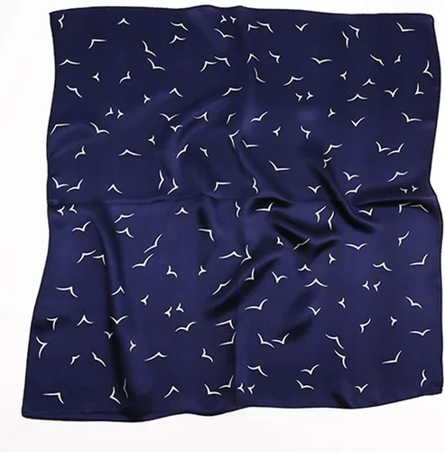Miniatura 26 de Conjunto de bufanda de poliéster de gasa cuadrada de satén suave y grande para mujer, cuello de cabeza, multiuso, colores sólidos disponibles