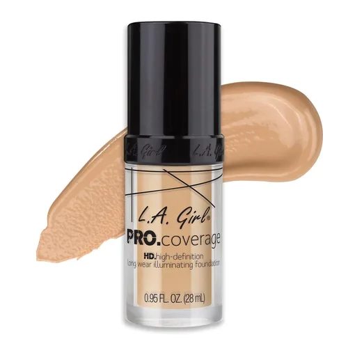 Miniatura 14 de Base de maquillaje líquida L.A. Girl Pro Coverage, Beige