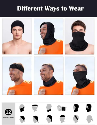 Miniatura 3 de Geyoga Neck Gaiter Bandana Face Mask Summer UV Protection Cooling Breathable Face Mask Neck Scarf Balaclava for Men Women
