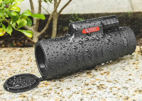 Miniatura 5 de FEEMIC Telescopio monocular de alta potencia con visión de de 8x y diámetro del objetivo de 1.65 pulgadas (42 mm) compacto portátil impermeable a
