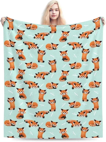Miniatura 13 de Manta de Franela de Forro Polar con Estampado de Patas y Huesos de Perro, Mantas de Felpa Suave para Sofá, Sillón, Dormitorio, Regalo 50"X40