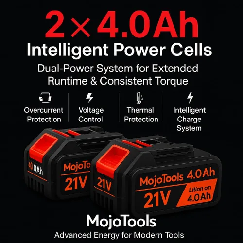 Miniatura 5 de Kit de amoladora angular inalámbrica sin escobillas de 21 V, 4-1/2 pulgadas, 9000 RPM, 2 baterías de 4.0 Ah y cargador rápido, 8 discos
