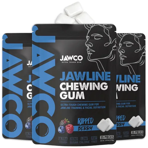 Miniatura 31 de JAWCKO Chicle Ultra-Resistente para Mandíbula Obtén una Mandíbula Más Fuerte y Cuadrada Chicle Duro de Entrenamiento para Mandíbula Fuerza 15X