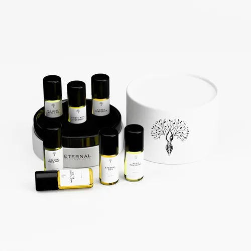 Miniatura 17 de Eternal perfume oils Set de regalo de 6 piezas exquisitas fragancias inspiradas en fragancias icónicas perfumes de larga duración para mujeres