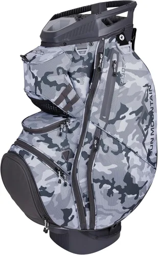 Miniatura 10 de Sun Mountain C-130 2025 - Bolsa de golf de 14 vías con divisores de longitud completa y 11 bolsillos para máxima comodidad, bolsa ligera para Negro