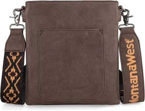 Miniatura 4 de Montana West Bolsos cruzados para mujer con múltiples bolsillos y correa de guitarra