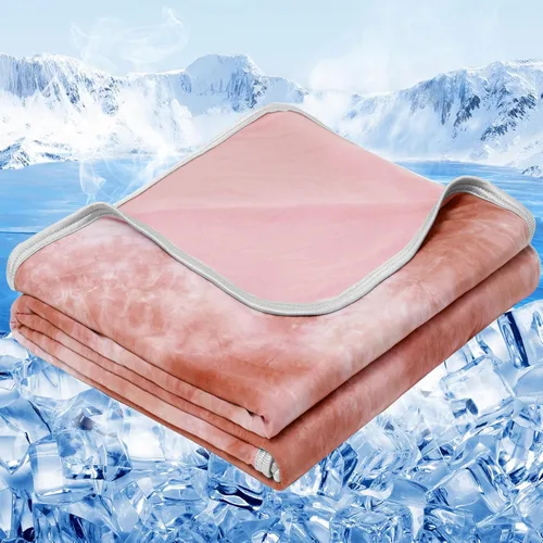 inhand Manta refrescante (50 x 60 pulgadas), mantas refrescantes para personas que duermen con calor, absorbe el calor para mantener a los adultos
