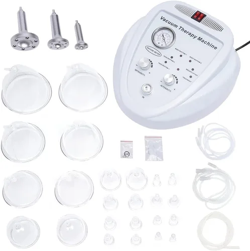 Máquina de terapia de vacío, dispositivo profesional de acupuntura que forma el cuerpo, nueva máquina para el cuidado del cuerpo con 30 tazas y 3